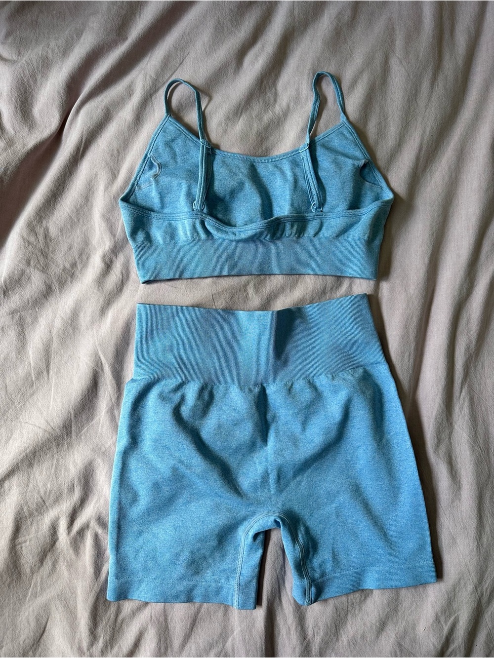 Blue Workout Set - Picture 2 of 2